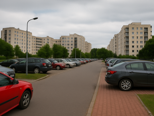 Brak miejsc parkingowych dusi mieszkańców