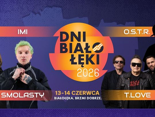 Dni Białołęki 2026 coraz bliżej. Smolasty, O.S.T.R. i T.Love zagrają dla mieszkańców