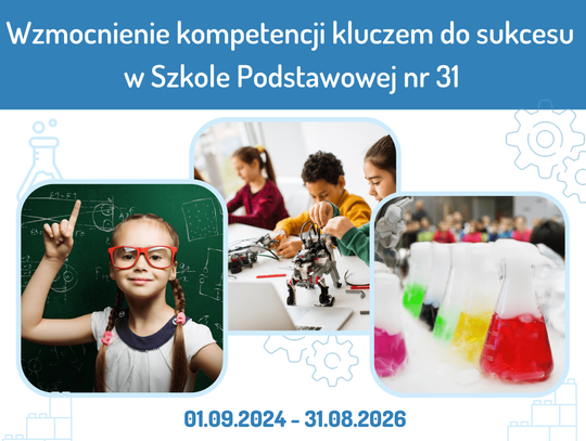 Dofinansowanie projektów edukacyjnych dla Szkoły Podstawowej nr 31 i 118