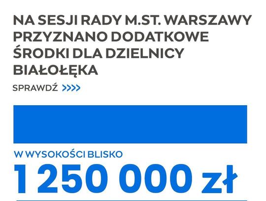 Dzielnica z nowymi funduszami na sport i rekreację