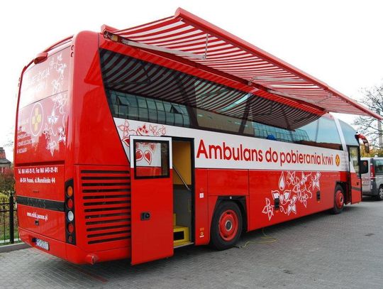 Krwiobus znów przy Galerii Północnej. 5 września będzie można oddać krew