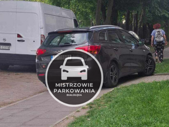 Mistrzowie parkowania #5 - tak się nielegalnie parkuje na Białołęce