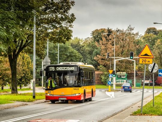 Mniej autobusów 176 do Marcelina