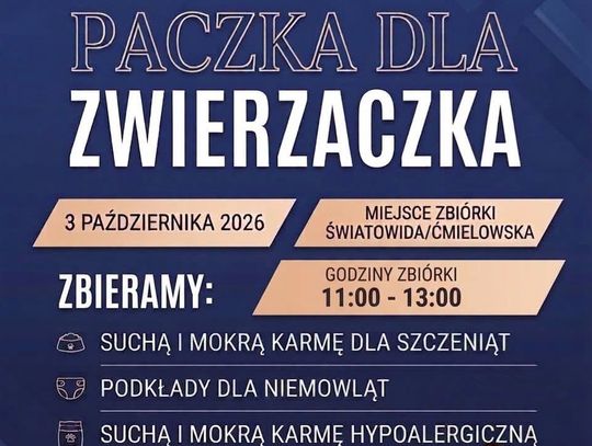 „Paczka dla Zwierzaczka”. Mieszkańcy zbierają pomoc dla czworonogów z Wawra