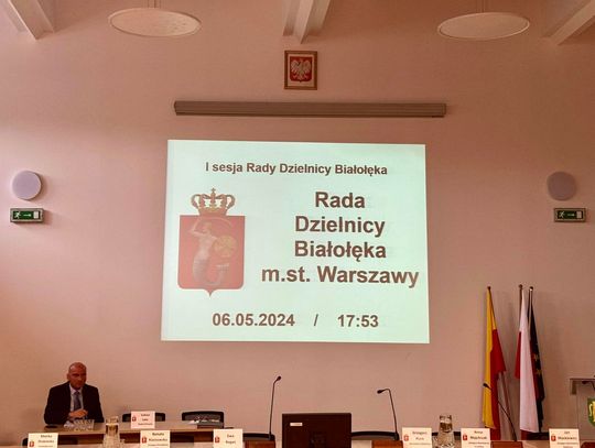 Relacja z 1 sesji Rady Dzielnicy Białołęka