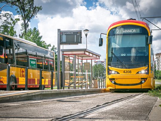 Tramwaje nie dojadą do pętli Winnica