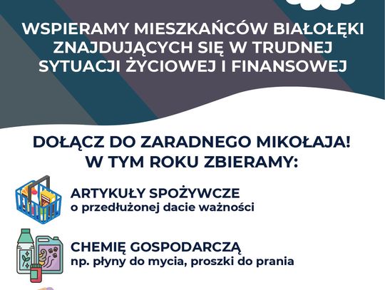 Wystartowała 13. edycja akcji charytatywnej „Zaradny Mikołaj” Wystartowała 13. edycja akcji charytatywnej „Zaradny Mikołaj”