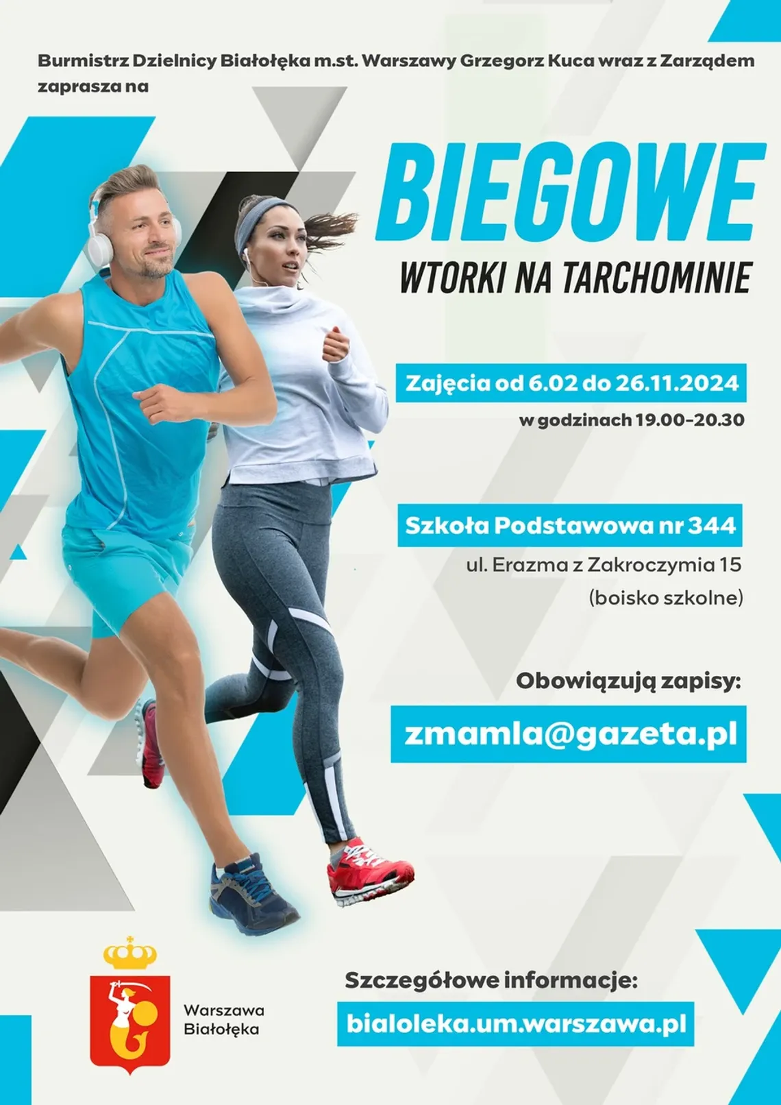 Biegowe wtorki na Tarchominie