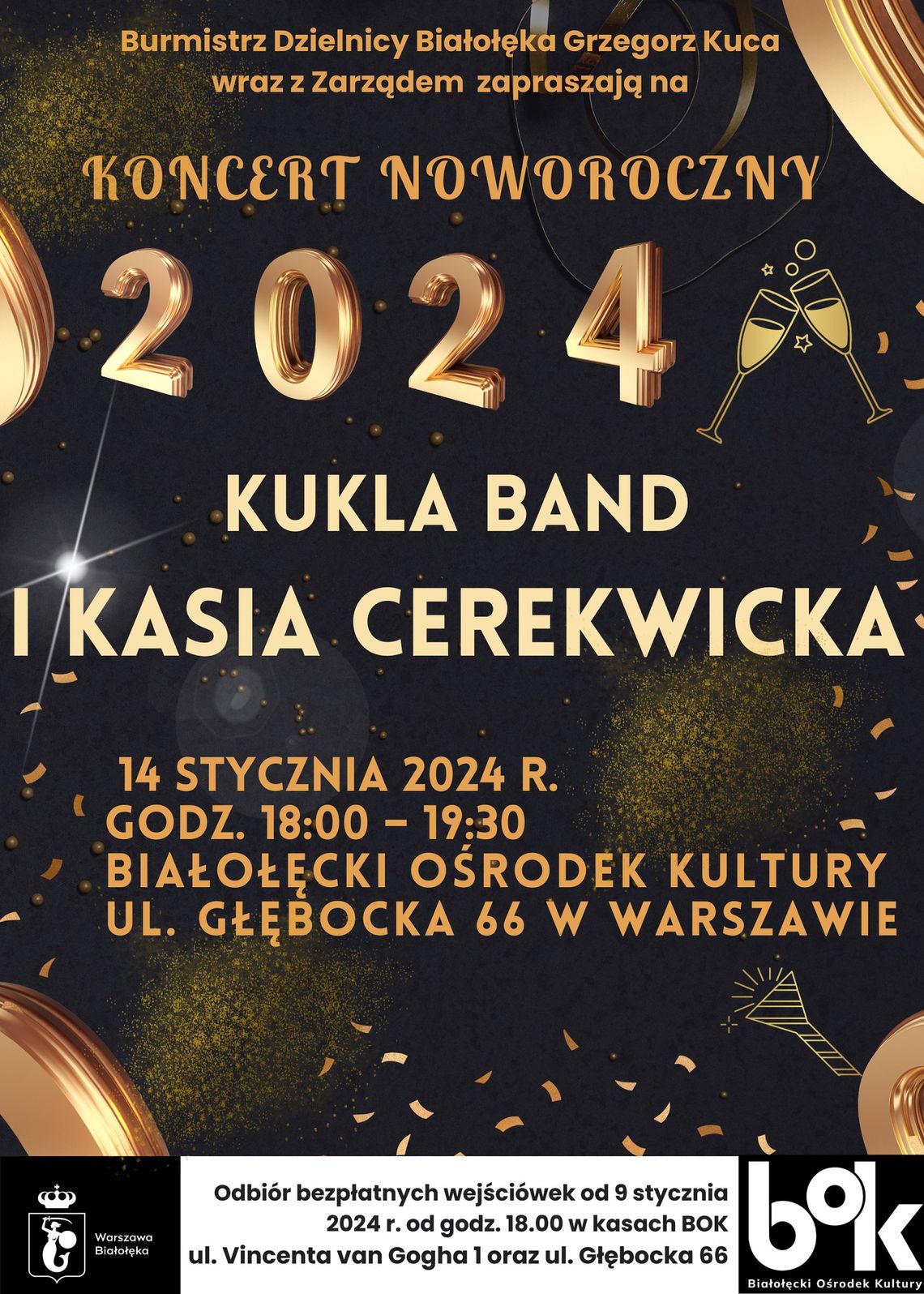 Koncert noworoczny na Białołęce