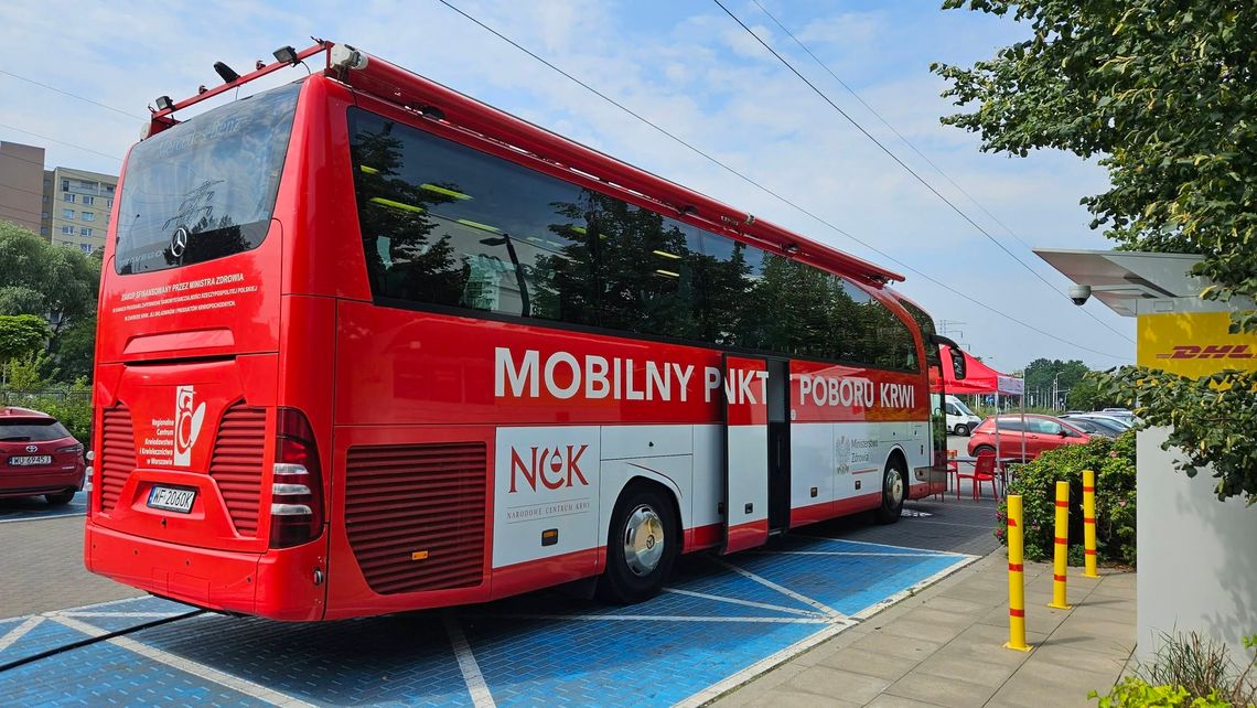 Krwiobus na Białołęce. W sobotę będzie można oddać krew