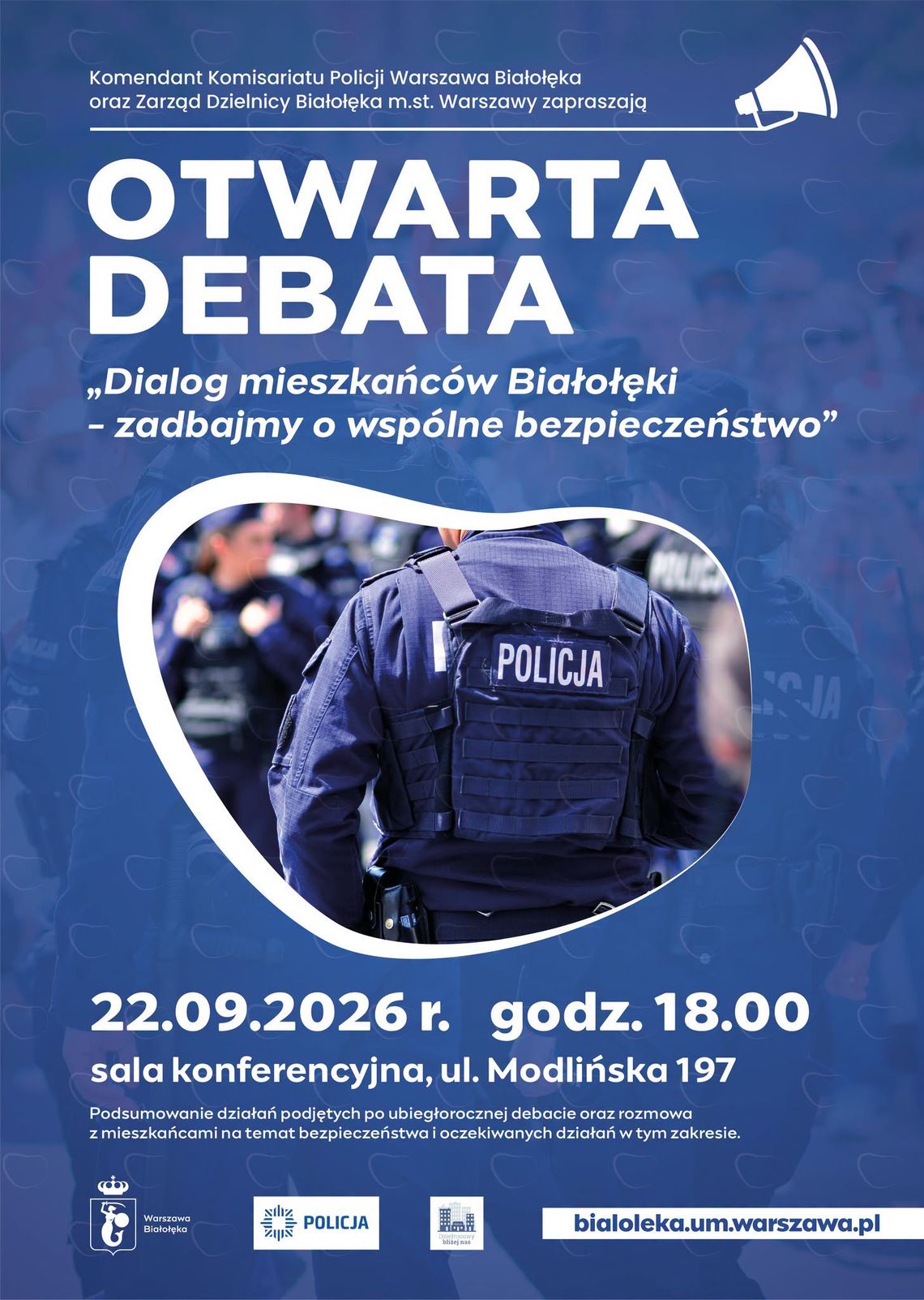 Mieszkańcy spotkają się na debacie w sprawie bezpieczeństwa Mieszkańcy spotkają się na debacie w sprawie bezpieczeństwa