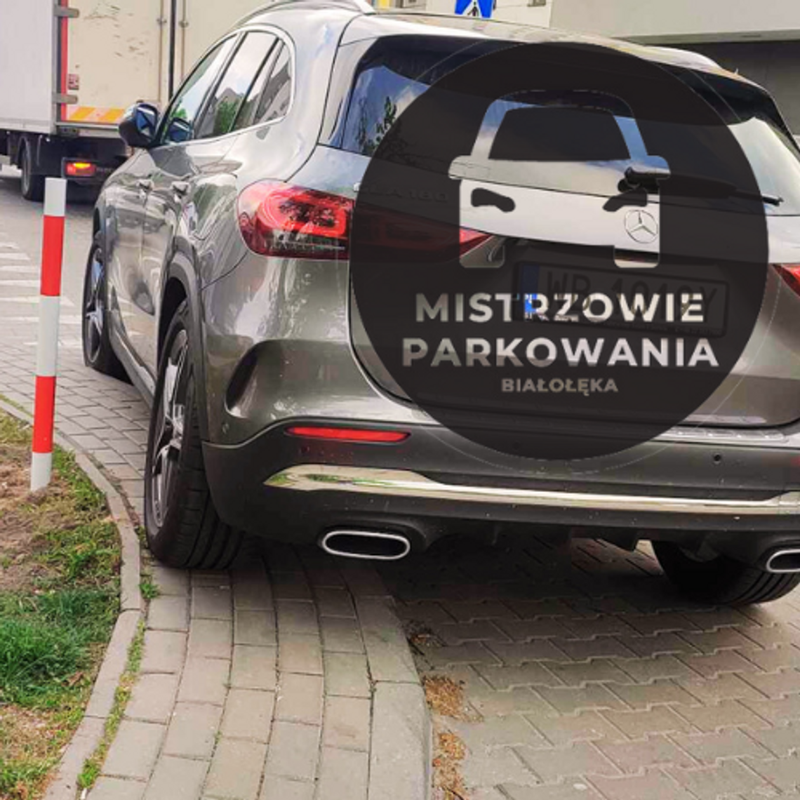 Mistrzowie parkowania #3 - tak się nielegalnie parkuje na Białołęce