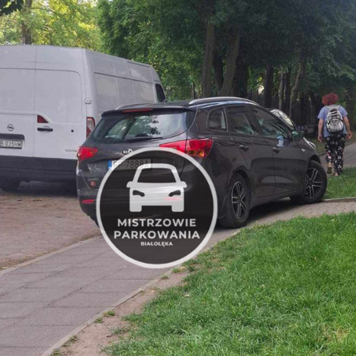 Mistrzowie parkowania #5 - tak się nielegalnie parkuje na Białołęce