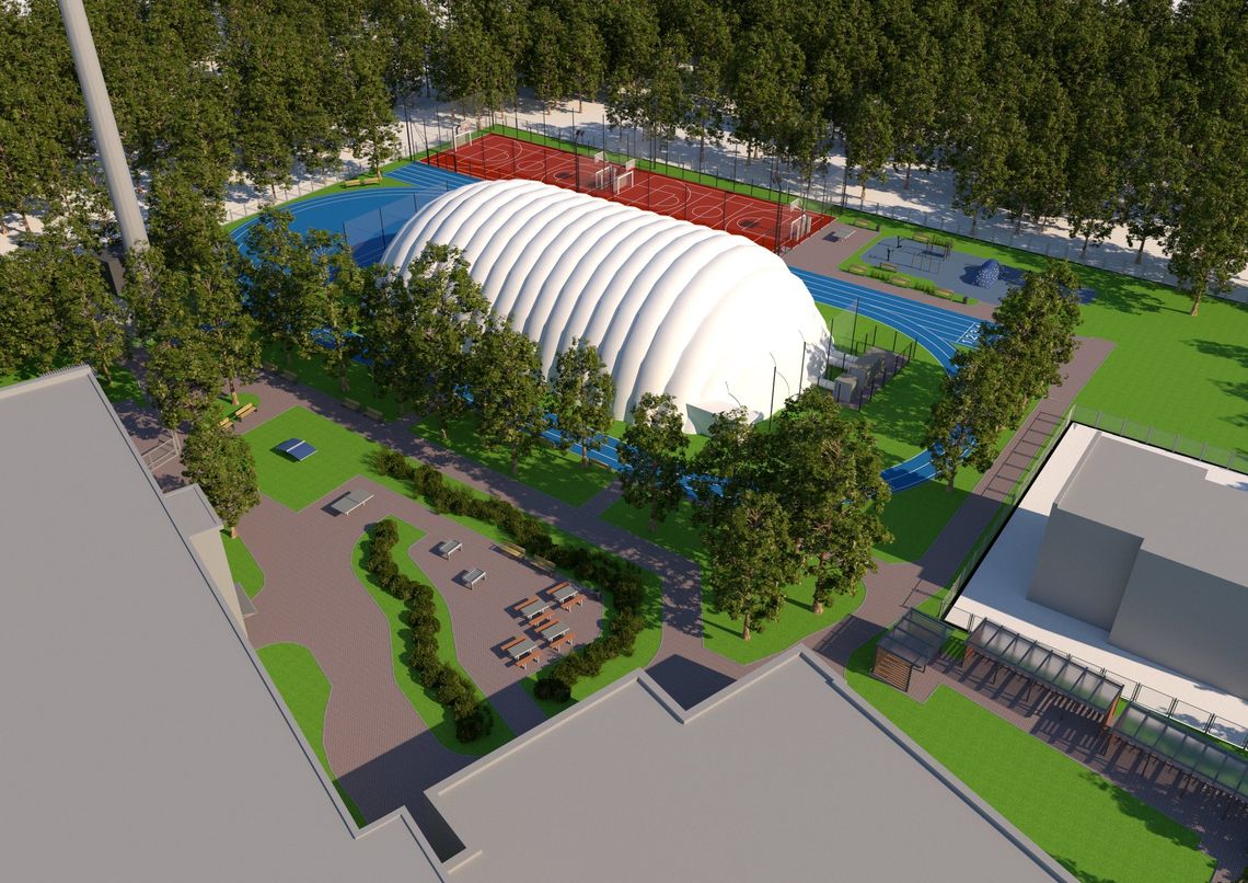 Modernizacja strefy sportowej w Szkole Podstawowej nr 110