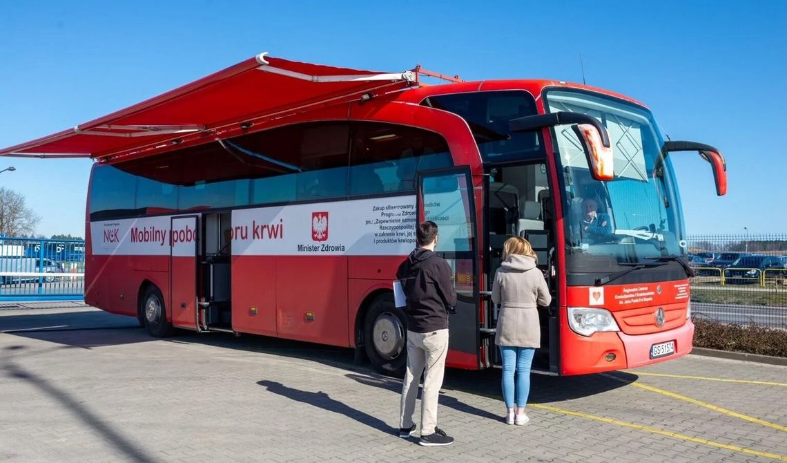Oddaj krew – uratuj życie! Krwiobus ponownie przy Północnej