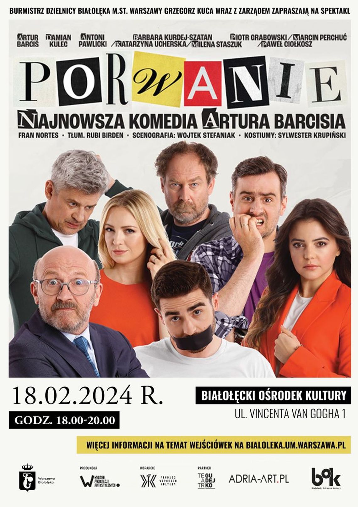 "Porwanie" w Białołęckim Ośrodku Kultury