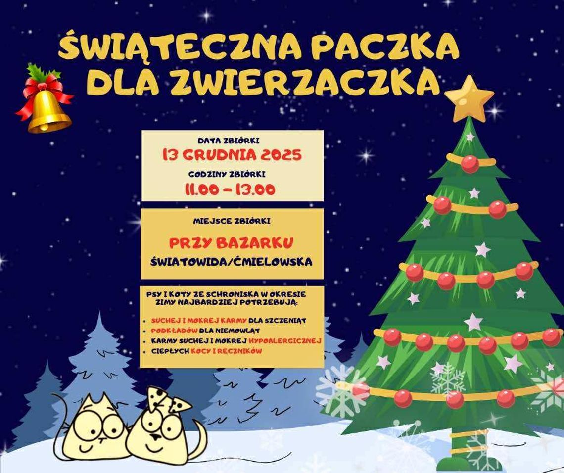 Świąteczna Paczka dla Zwierzaczka