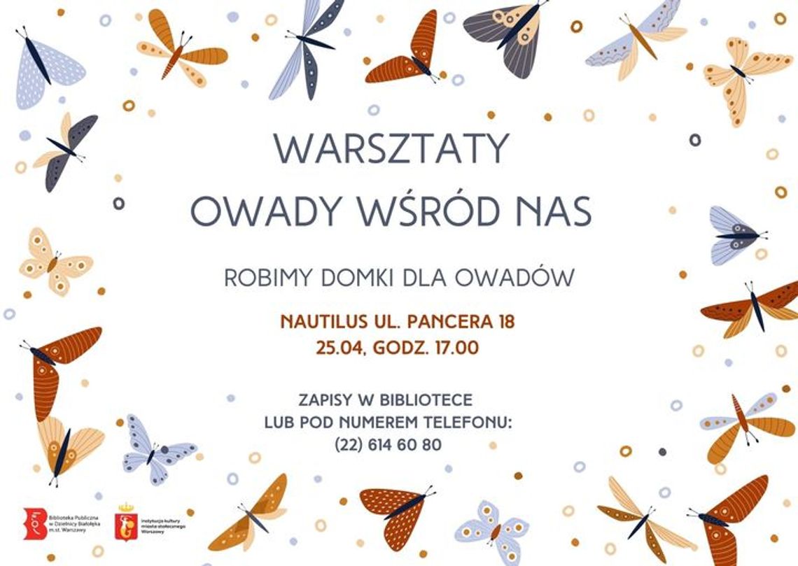 Warsztaty dla miłośników owadów