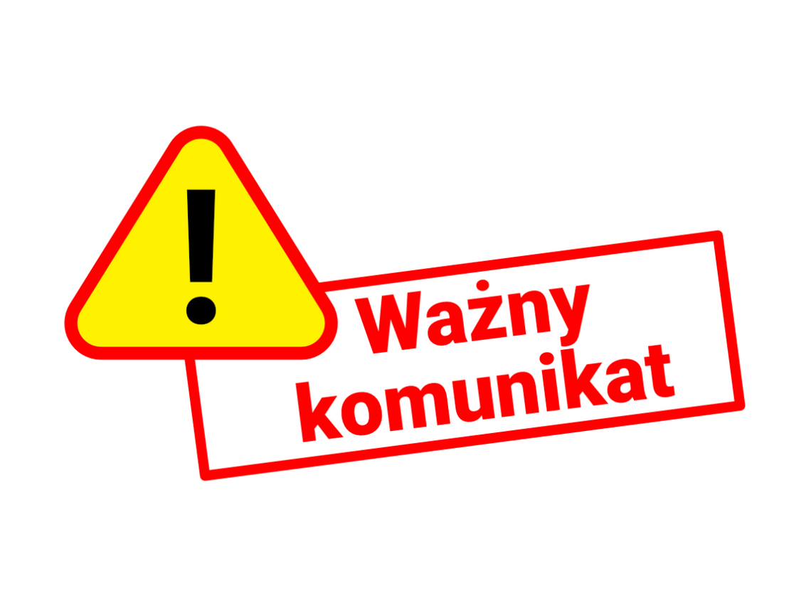 Ważny komunikat dla mieszkańców