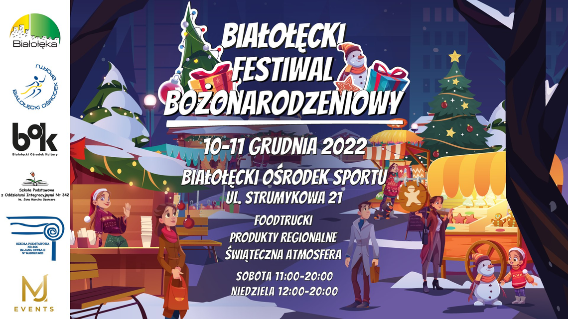 Wydarzenia na Białołęce. Festiwal Bożonarodzeniowy, koncert piosenek Disneya i Bieg Wolności