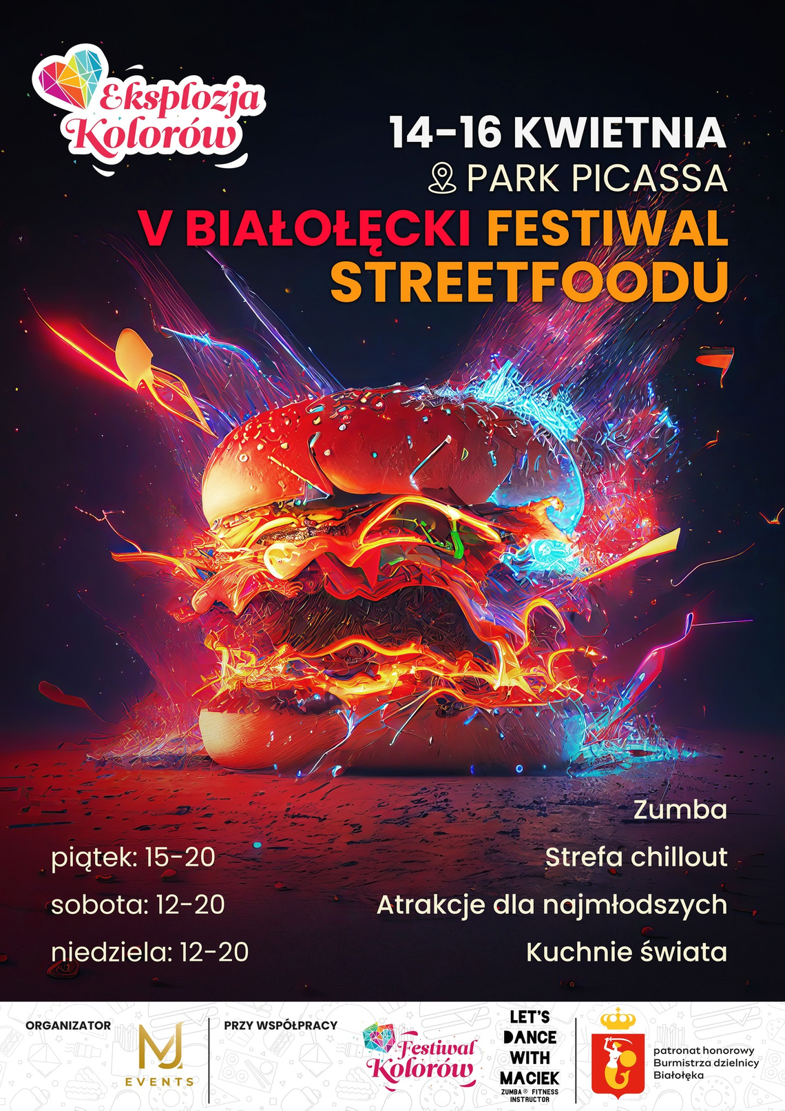 Wydarzenia na Białołęce. Festiwal streetfoodu, proszki Holi i koncert Natalii Nykiel