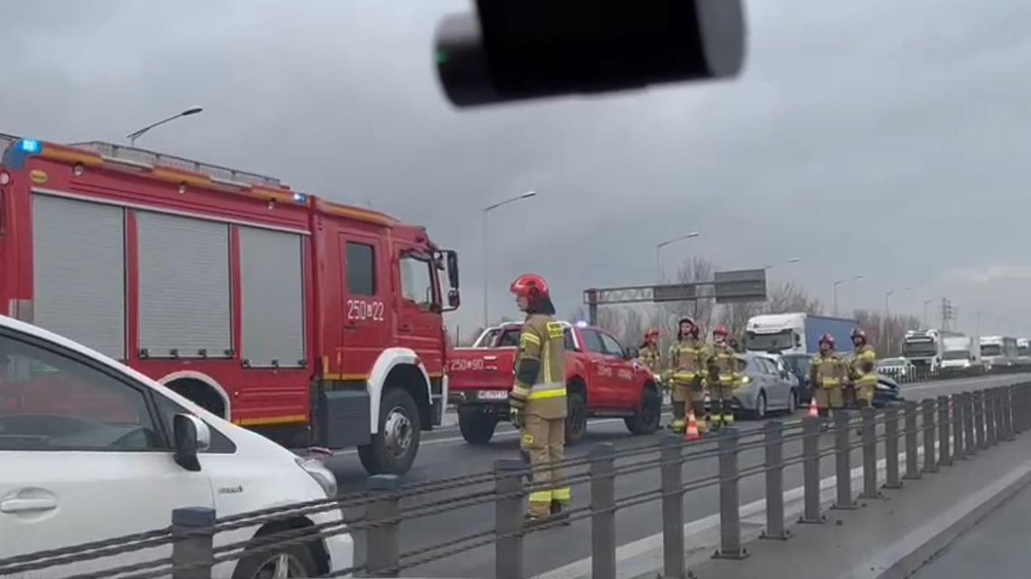 Wypadek na moście Grota-Roweckiego