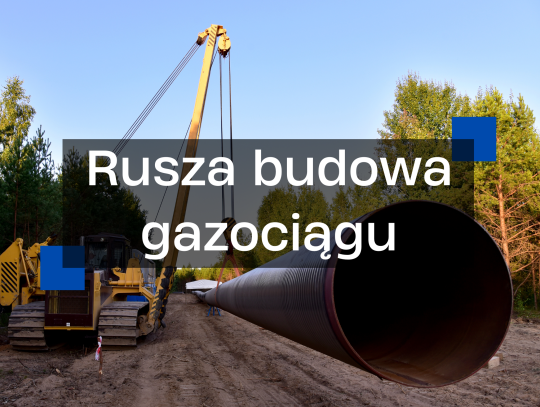 budowa gazociągu